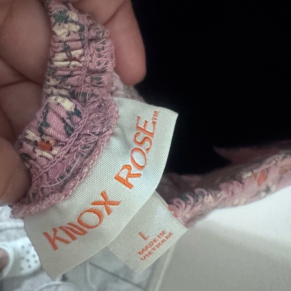 Knox Rose Pink and Purple Patterned Maxi Dress - Picture 6 of 6